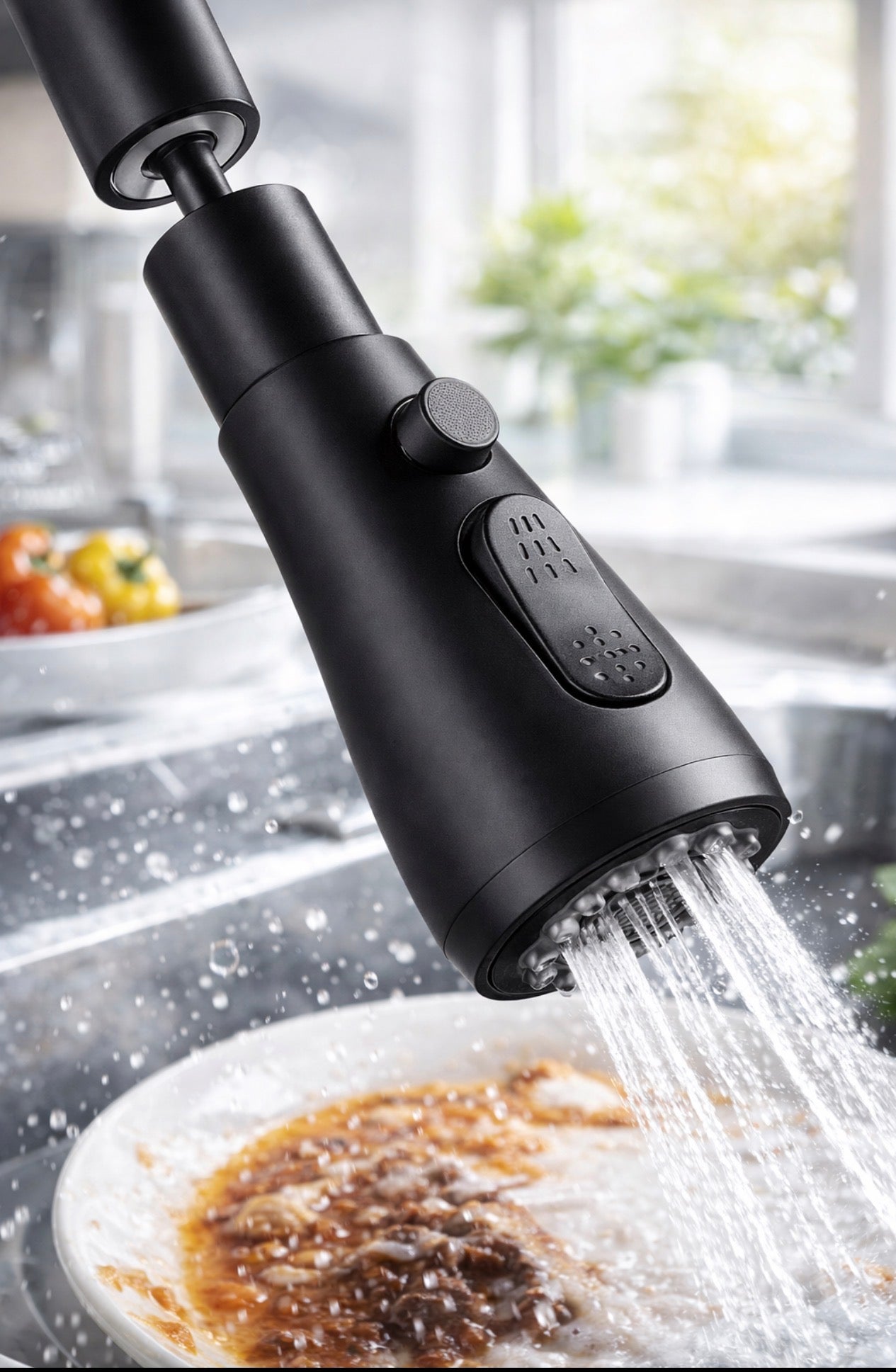 Universal 360° Rotate Kitchen Faucet Extender Aerator Plastic Splash Filter Kitchen Washbasin Faucet Bubbler Nozzle Aerator